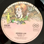 Genesis - Live (LP) 1973 Alman Baskı