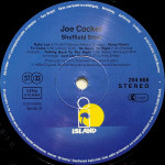 Joe Cocker – Sheffield Steel (LP) 1982 Europe