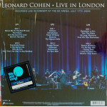 Leonard Cohen – Live In London (3 LP)