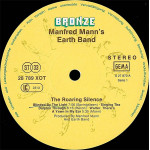 Manfred Mann's Earth Band – The Roaring Silence (LP) 1977 Germany