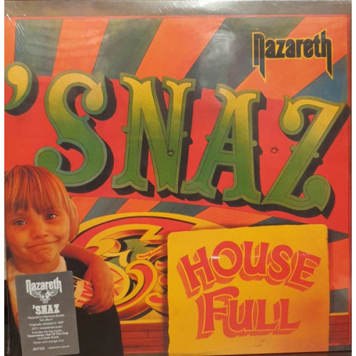 Nazareth – 'Snaz (2 LP) Green and Orange Vinyl