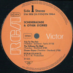 Renaissance – Scheherazade And Other Stories (LP) 1977 Germany