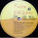 Roger Waters – The Pros And Cons Of Hitch Hiking (LP) 1984 Europe