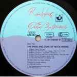 Roger Waters - The Pros And Cons Of Hitch Hiking (LP) 1984 Europe