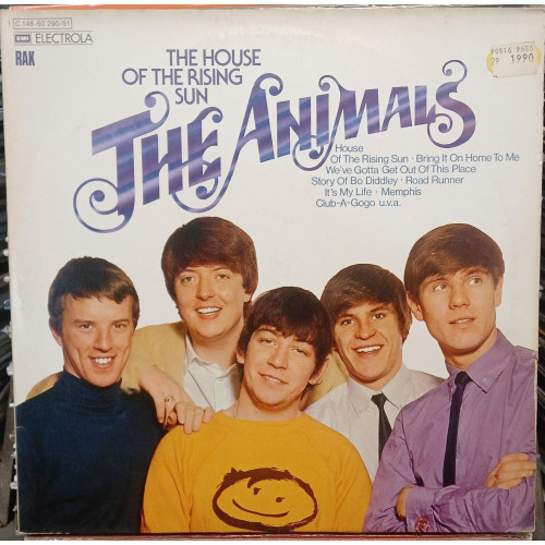 The Animals – The House Of The Rising Sun (2 x LP, Compilation) 1972 Germany