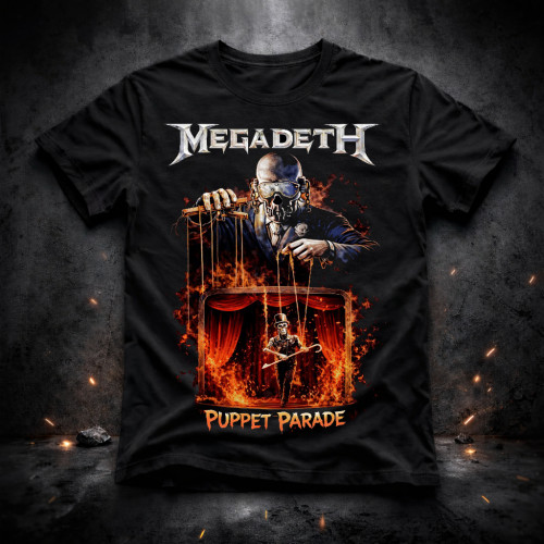 Megadeth - Puppet Parade (T-Shirt) New Megadeth - Puppet Parade (T-Shirt) New