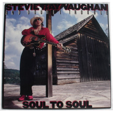Stevie Ray Vaughan And Double Trouble ‎– Soul To Soul (Plak) 1985 Yunan Baskı
