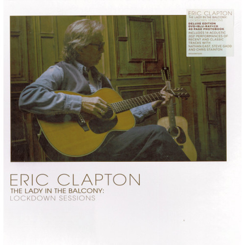 Eric Clapton – The Lady In The Balcony: Lockdown Sessions (CD + DVD+ Blu-Ray + 40 Page Photobook) 2021 Worldwide, SIFIR