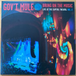 Gov't Mule – Bring On The Music / Live At The Capitol Theatre: Vol. 2 (2 X LP, Blue) 2019 Amerika & Avrupa, SIFIR