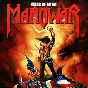 Manowar ‎– Kings Of Metal (CD, Album) Europe, SIFIR