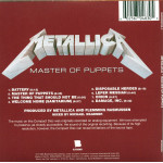 Metallica – Master Of Puppets (CD, Album) 2017 Europe, SIFIR