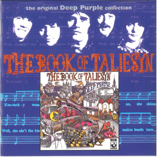 Deep Purple – The Book Of Taliesyn (CD) Avrupa Baskı