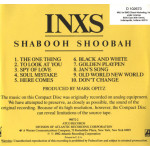 INXS – Shabooh Shoobah (CD) Amerika Baskı