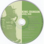 King Crimson – Level Five (CD, Mini-Album) 2008 Europe, SIFIR