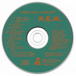 R.E.M. – Lifes Rich Pageant (CD, Green Disc) 1986 USA