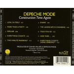 Depeche Mode – Construction Time Again (CD) Dönem Amerika