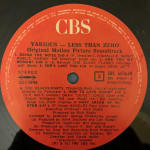 Various – Less Than Zero (Original Motion Picture Soundtrack) (LP)