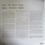 Bill Evans Trio ‎– How My Heart Sings (LP) 2013 Avrupa, SIFIR