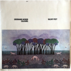 Eberhard Weber Colours ‎– Silent Feet  (Plak) 1978 Alman Baskı
