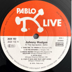 Johnny Hodges – At The Sportpalast, Berlin (2 X LP) 1978 Germany