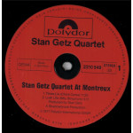 Stan Getz Quartet ‎– At Montreux (Plak) 1977 Alman Baskı