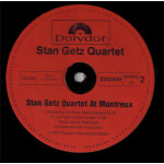 Stan Getz Quartet ‎– At Montreux (Plak) 1977 Alman Baskı