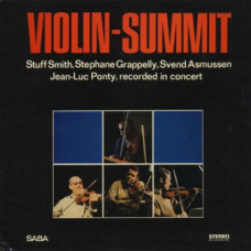 Stuff Smith / Stephane Grappelly / Svend Asmussen / Jean-Luc Ponty ‎– Violin-Summit (Plak) 1967 Alman Baskı