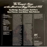 The Trumpet Kings ‎– At The Montreux Jazz Festival 1975 (Plak) 1975 Alman Baskı