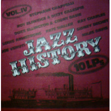 Various – Jazz History - 10 LPs Vol. IV (10 LP) 1981 Europe