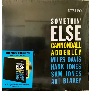 Cannonball Adderley – Somethin' Else (LP + CD) 2020 Avrupa, SIFIR