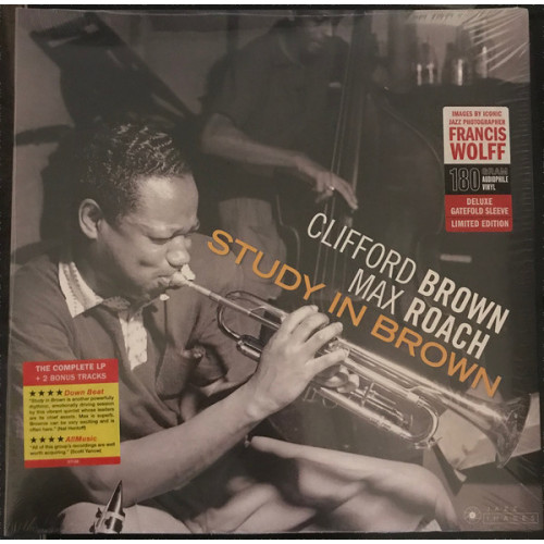 Clifford Brown and Max Roach – Study in Brown (Sıfır Plak) 2019 Avrupa baskı