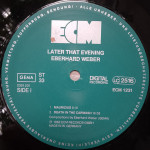 Eberhard Weber – Later That Evening (LP)