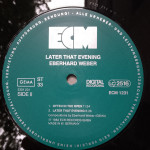 Eberhard Weber – Later That Evening (LP)