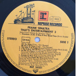 Frank Sinatra– The Main Event Live (That's Entertainment 3) (LP)