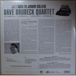The Dave Brubeck Quartet – Jazz Goes To Junior College (Sıfır Plak) 2017 Avrupa, SIFIR