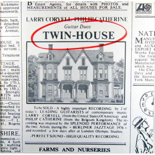 Larry Coryell - Philip Catherine – Twin-House (LP) 1977 Germany
