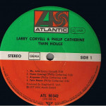 Larry Coryell - Philip Catherine – Twin-House (LP) 1977 Germany