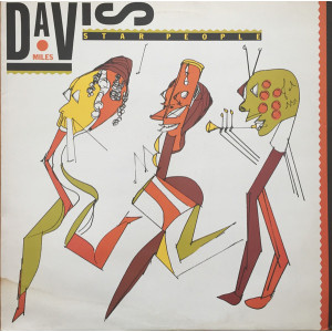 Miles Davis - Star People (Plak) 1983 Europe