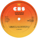 Miles Davis - Star People (Plak) 1983 Europe