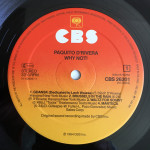 Paquito D'Rivera – Why Not! (LP) 1984 Europe