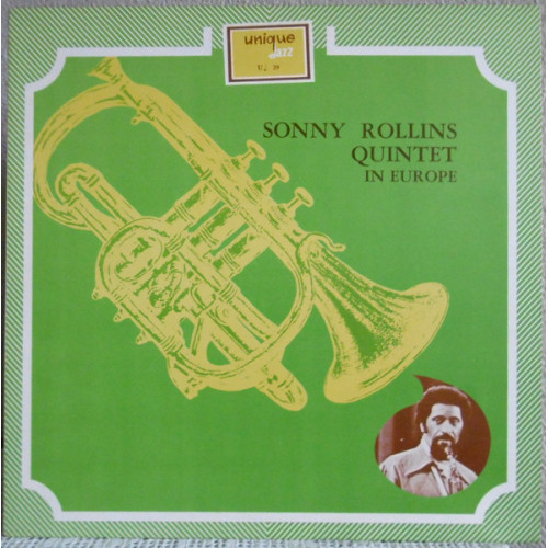 Sonny Rollins Quintet – In Europe (LP, Unofficial Release) Dönem İsrail