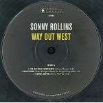 Sonny Rollins – Way Out West (LP) 2018 Avrupa, SIFIR