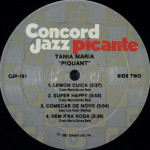 Tania Maria – Piquant (LP) 1981 USA