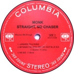 Thelonious Monk - Straight, No Chaser (LP)