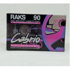 RAKS -90 CABRIO CASSETTE TAPE | CHROME