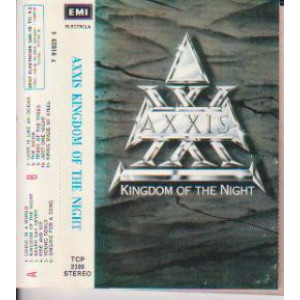 Axxis ‎– Kingdom Of The Night (Kaset) 1989 Türkiye