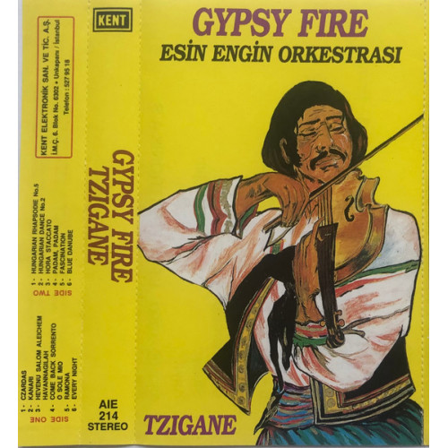 Esin Engin Orkestrası – Gypsy Fire (Kaset) 1990 Türkiye