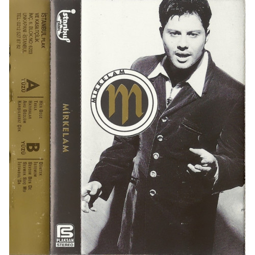 Mirkelam – Mirkelam (Kaset) 1995 Türkiye