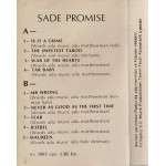 Sade – Promise (Kaset) Dönem Türkiye