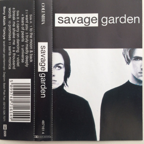 Savage Garden – Savage Garden (Kaset) 1997 Türkiye